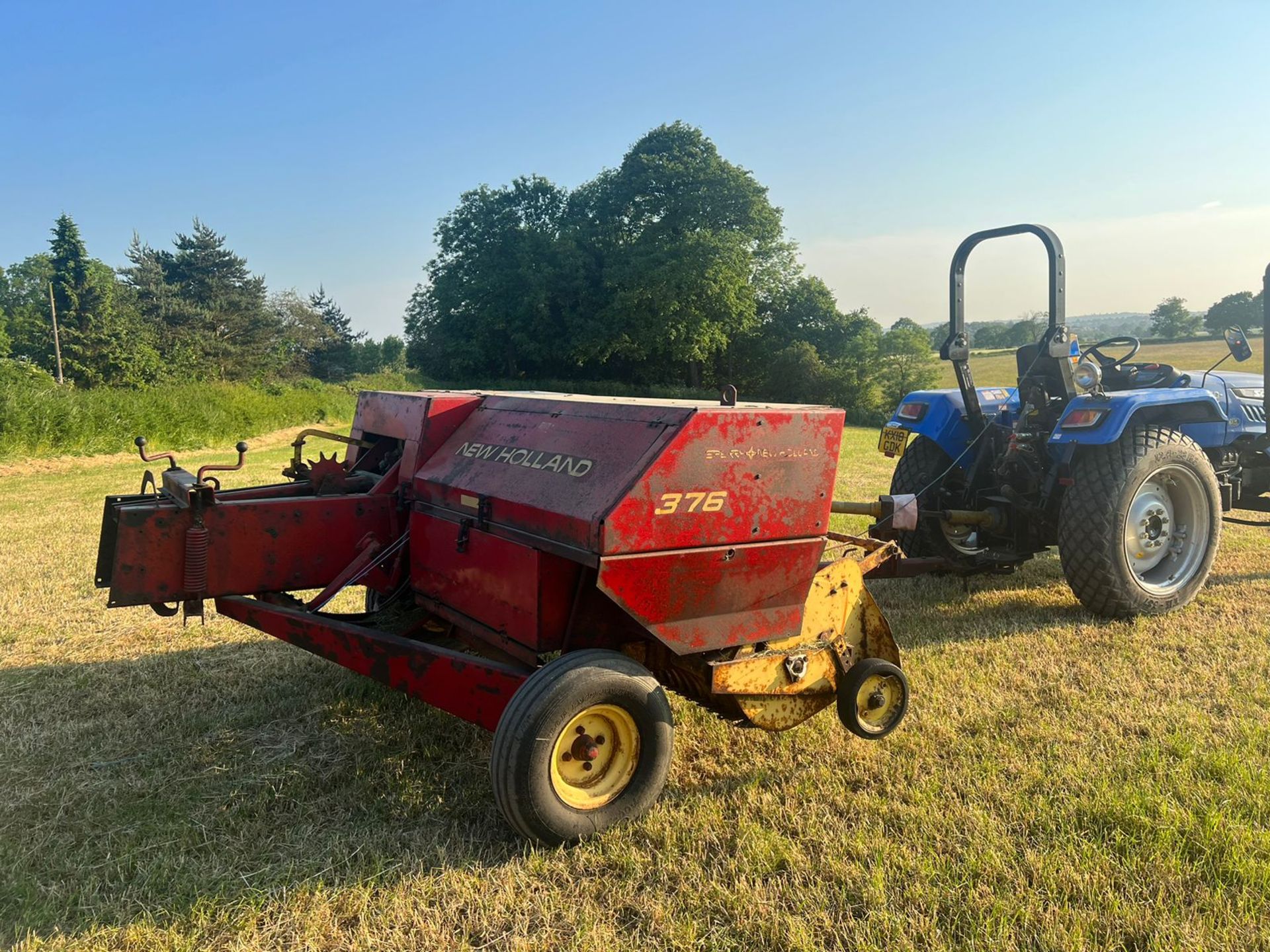 NEW HOLLAND SUPER HAYLINER 376 SQUARE BALER *NO VAT* - Image 9 of 9