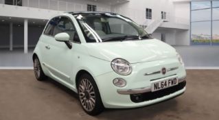 2014 FIAT 500 LOUNGE GREEN HATCHBACK *NO VAT*