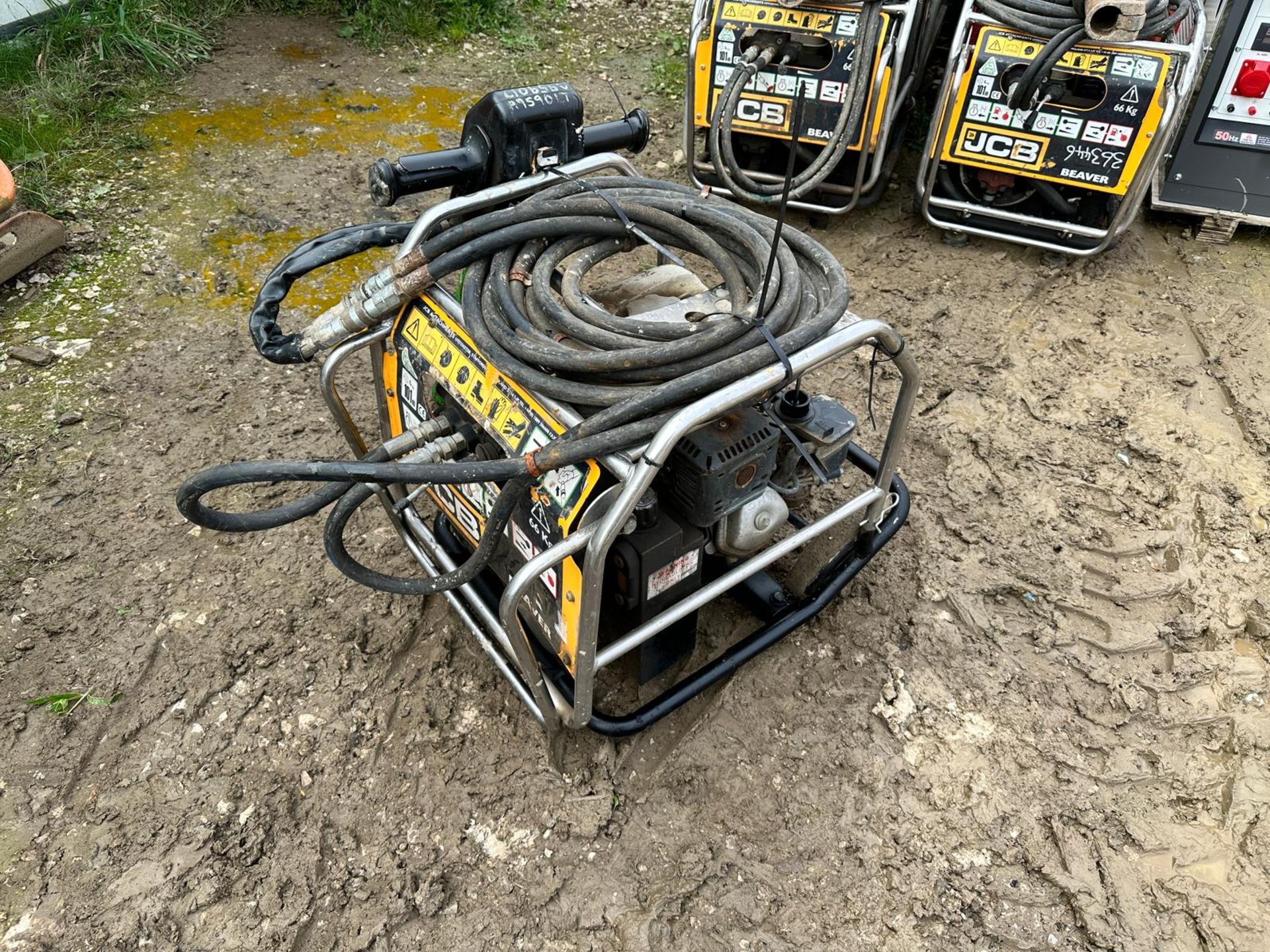 2015 JCB BEAVER HYDRAULIC POWER PACK WITH HOSES AND BREAKER *PLUS VAT* - Bild 6 aus 8