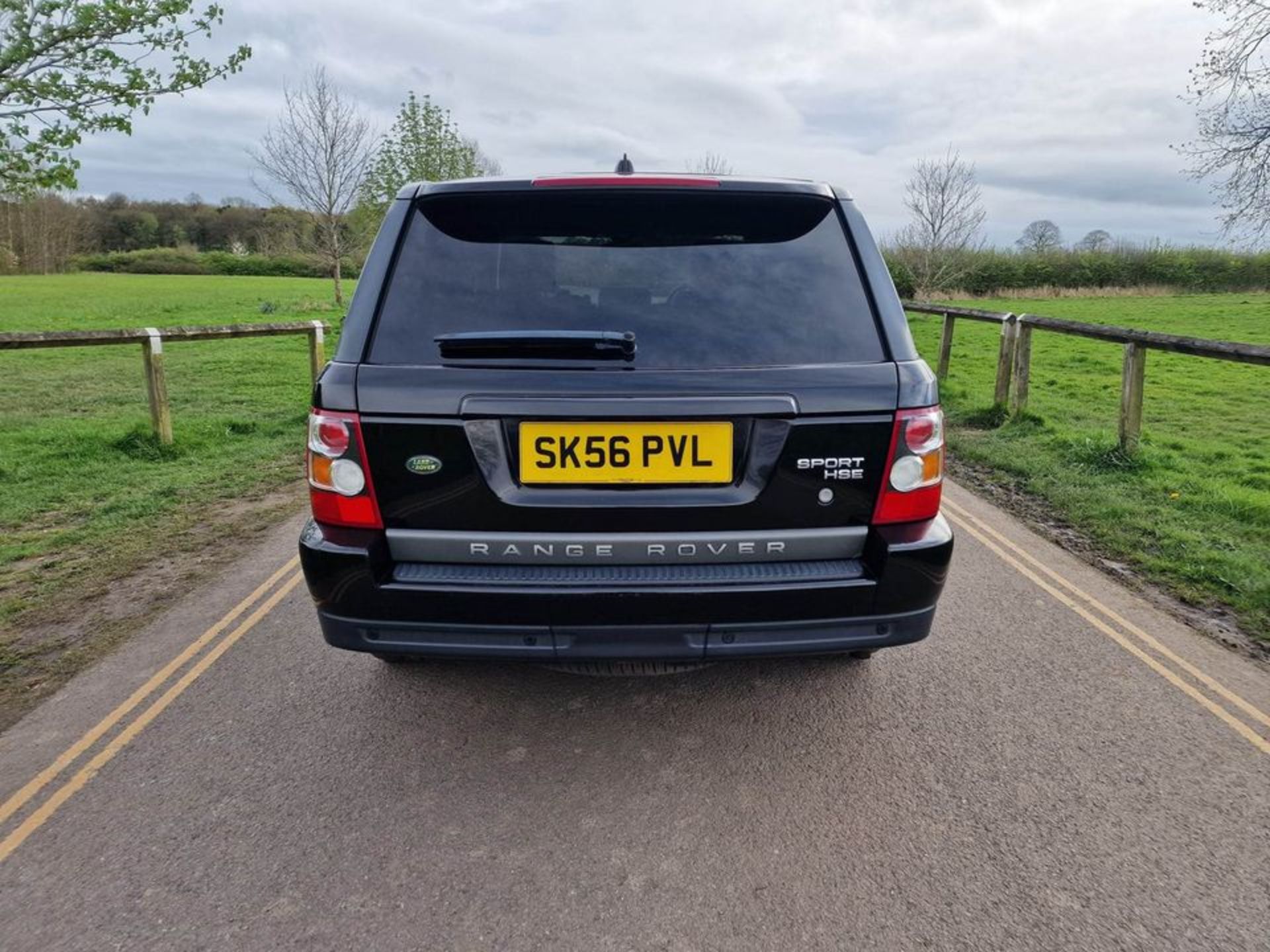 2006 LAND ROVER RANGEROVER SPT TDV6 HSE A BLACK SUV ESTATE *NO VAT* - Image 6 of 9