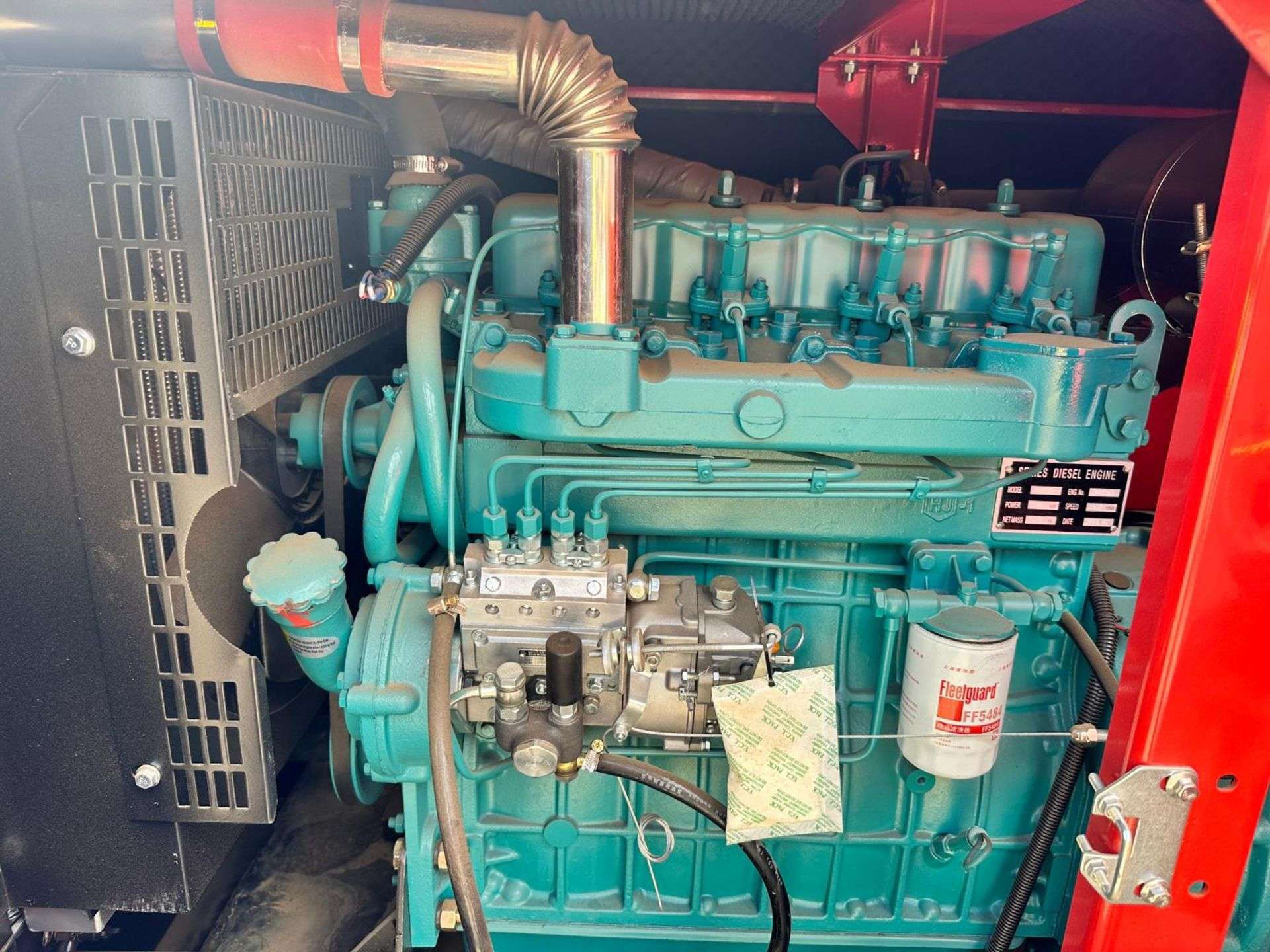 NEW/UNUSED 80KVA DIESEL SILENT GENERATOR *PLUS VAT* - Bild 7 aus 12