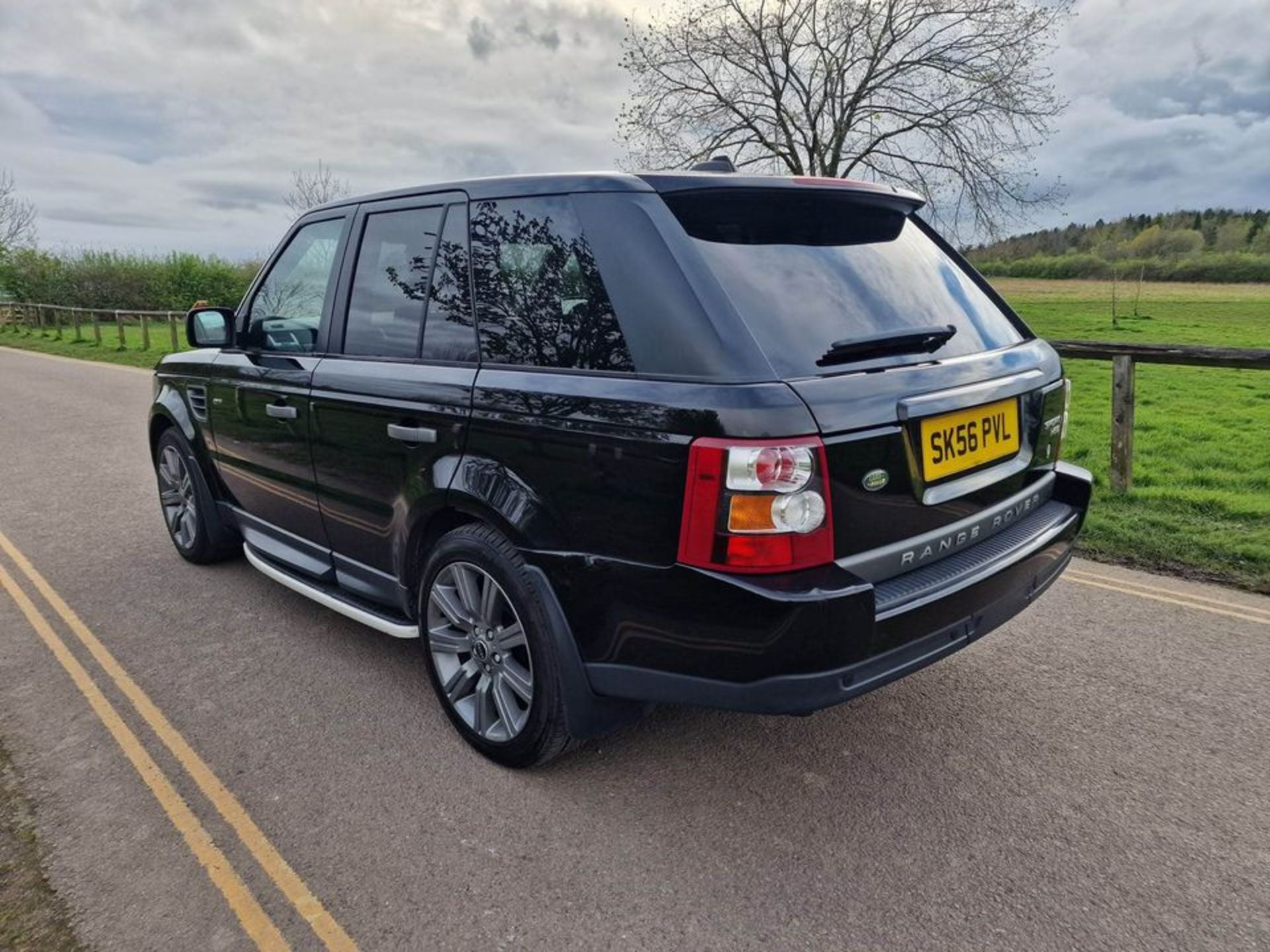 2006 LAND ROVER RANGEROVER SPT TDV6 HSE A BLACK SUV ESTATE *NO VAT* - Image 5 of 9