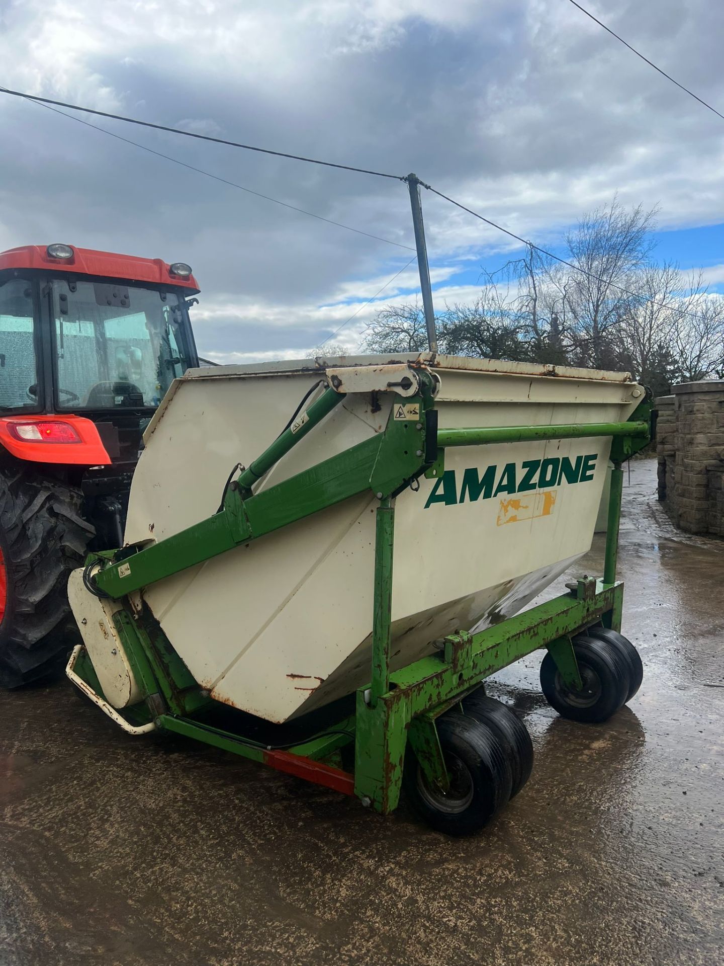 AMAZONE FLAIL COLLECTOR HIGH TIP! C/W PTO *PLUS VAT* - Image 8 of 14