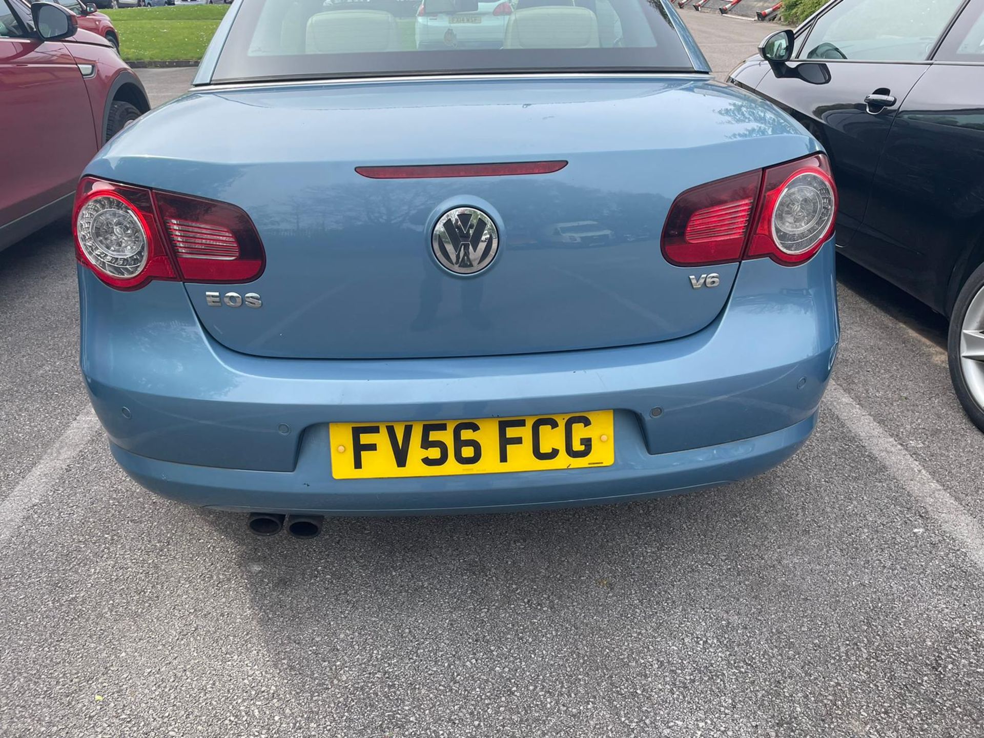 2006/56 REG VOLKSWAGEN EOS SPORT T FSI 250 3.2 PETROL AUTOMATIC CONVERTIBLE *NO VAT* - Image 6 of 15