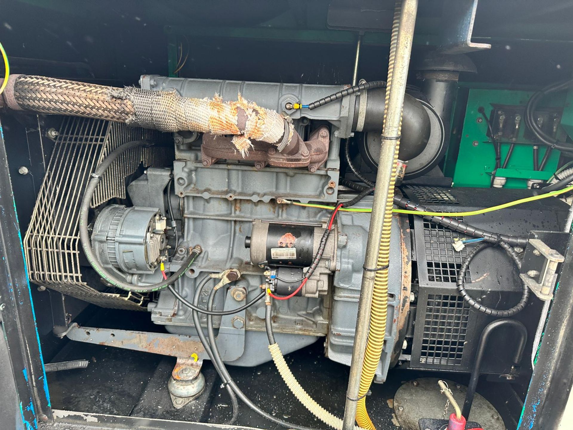 2008 GENSET MGZ 20/20/15 20KVA DIESEL SINGLE AXLE TOWBEHIND GENERATOR *PLUS VAT* - Bild 11 aus 15