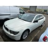 2002 BMW 745 LI AUTO WHITE SALOON - NON RUNNER *NO VAT*