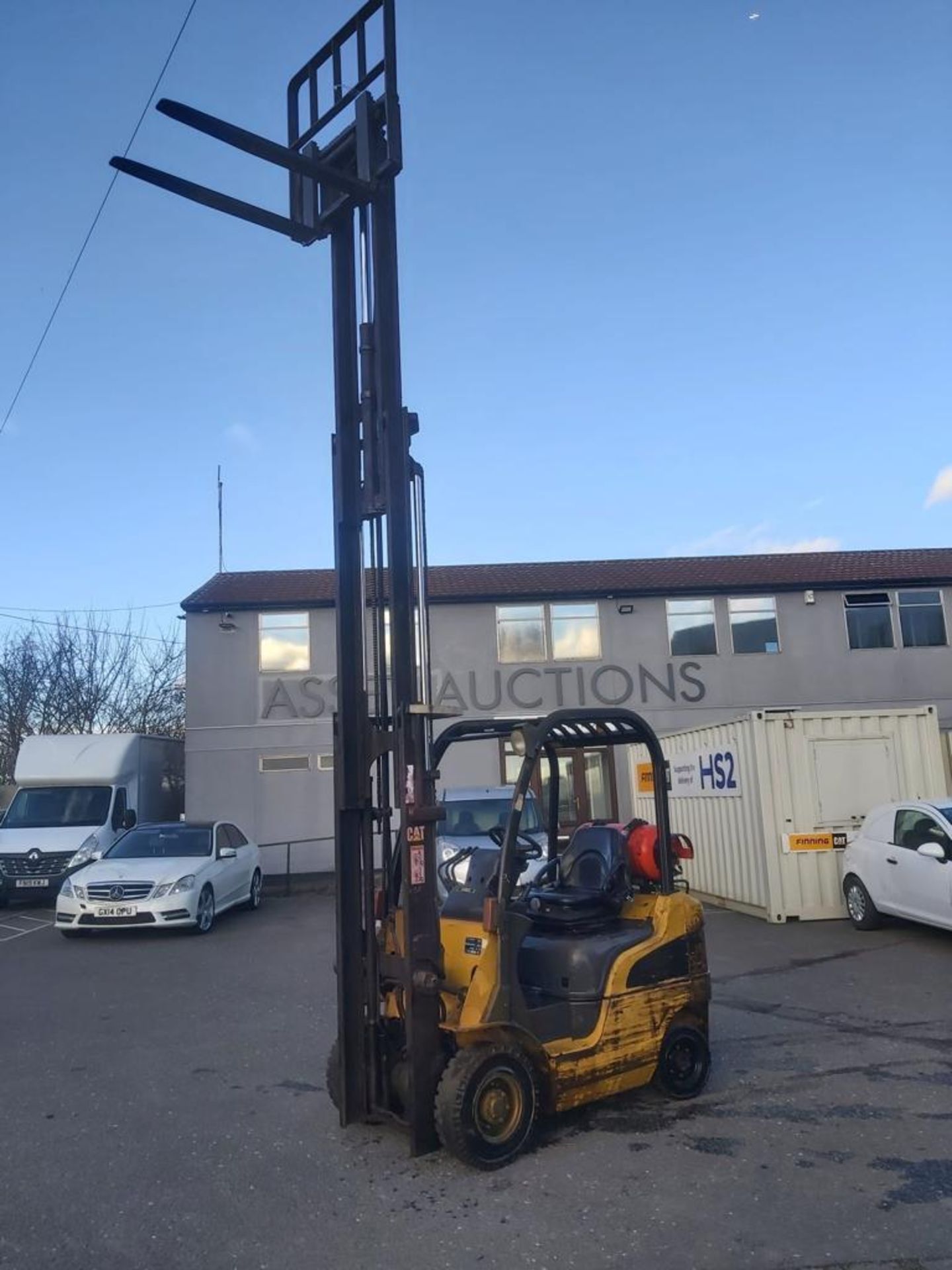 2005 CATERPILLAR GP18N GAS POWERED FORKLIFT, 1750KG CAPACITY, NOMINAL POWER: 42 KW *NO VAT* - Image 3 of 13