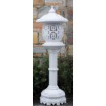 1 x Oriental Lantern L WH *PLUS VAT*