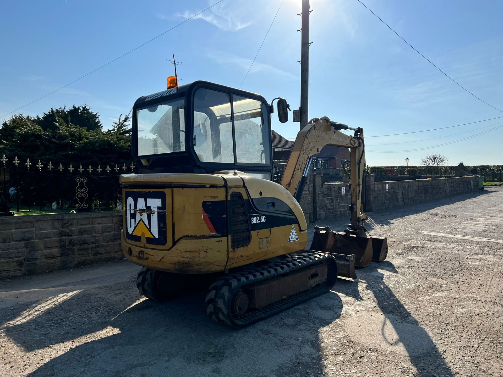 2012 Caterpillar 302.5C 2.5 Ton Mini Digger, Runs Drives And Digs, Showing A Low 3711 Hours! - Bild 5 aus 22