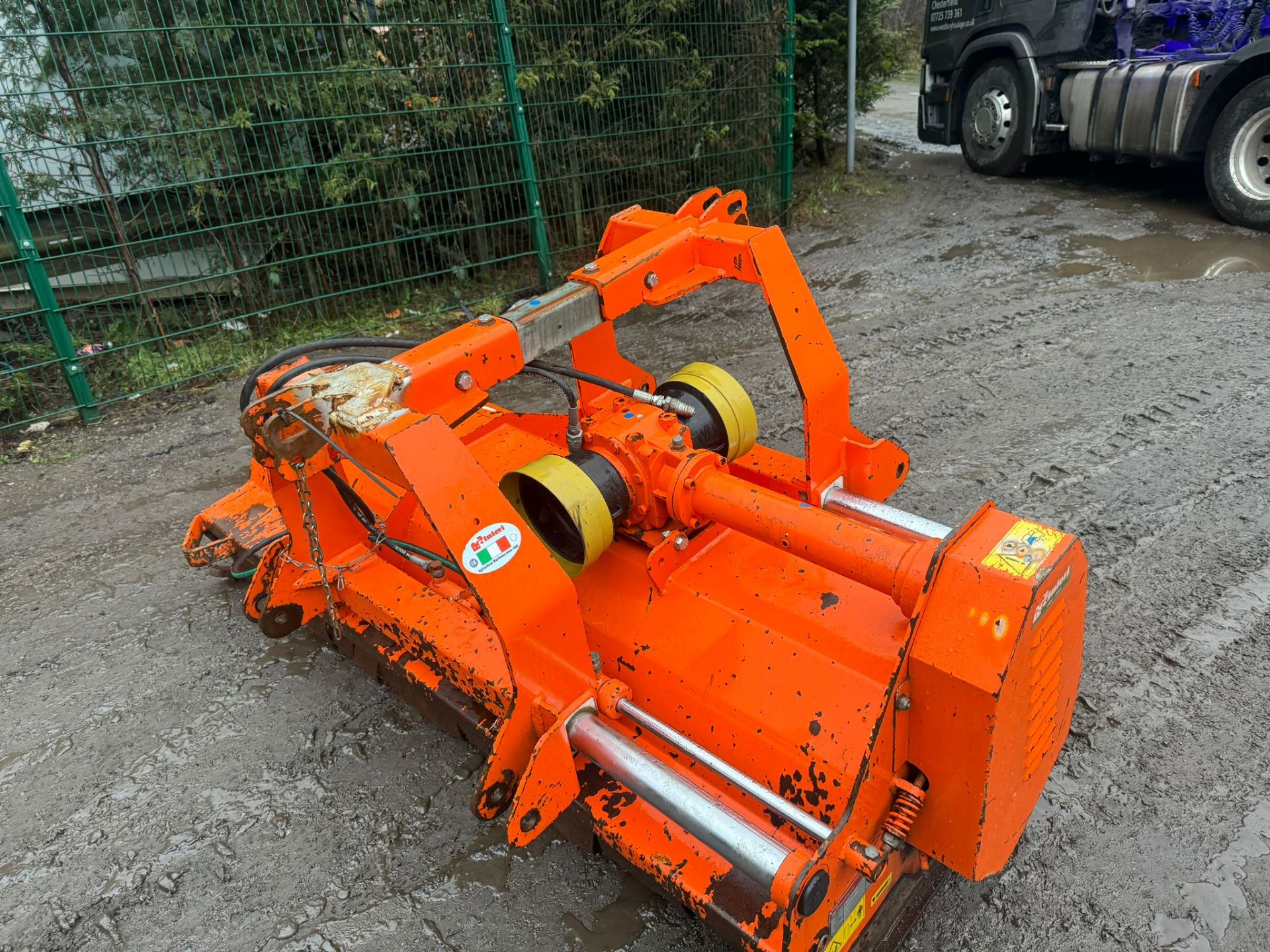 2013 RINIERI 185 F/R MOUNTED PTO DRIVEN FLAIL MOWER *PLUS VAT* - Bild 7 aus 9