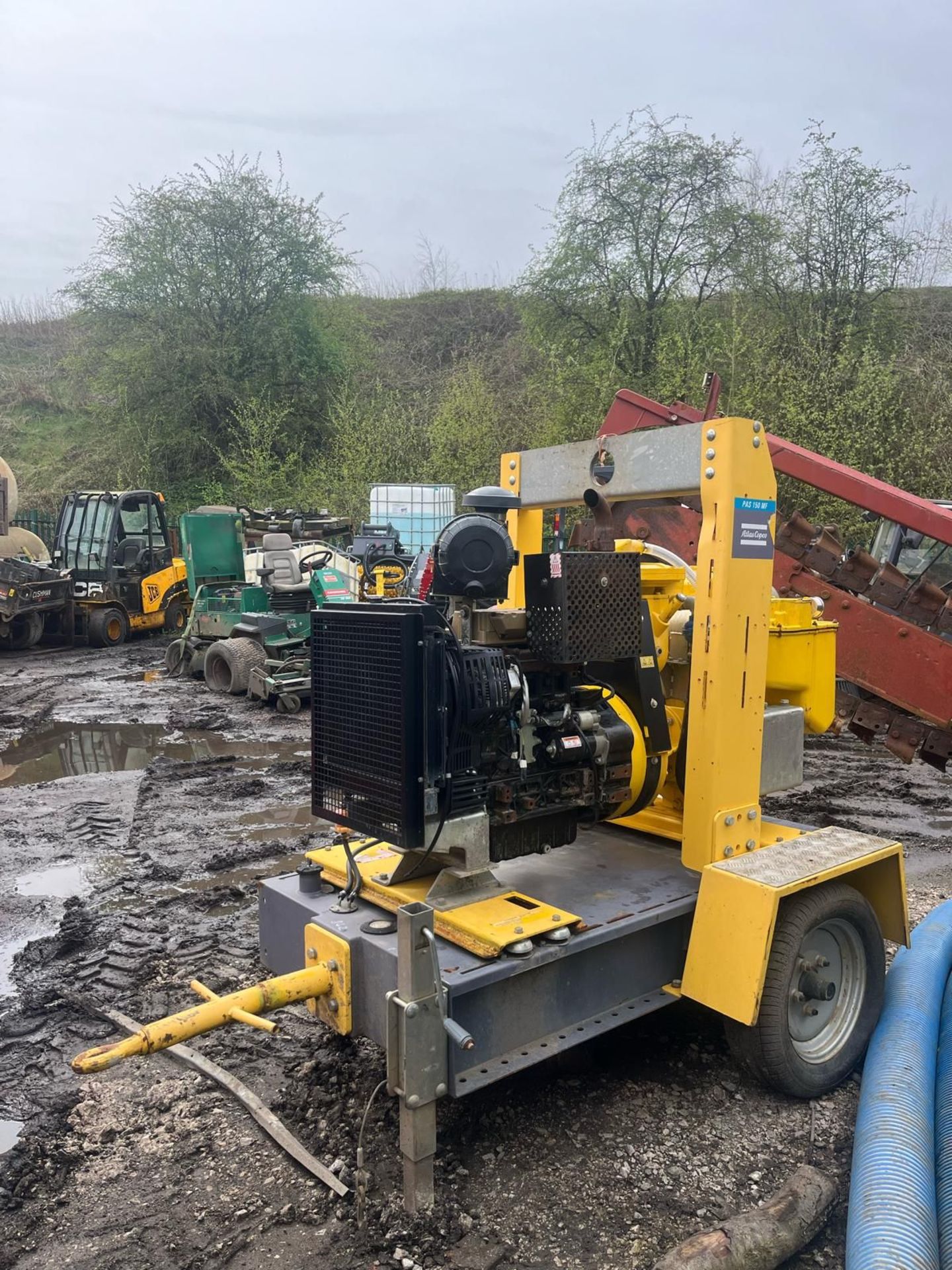 2018 ATLAS COPCO PAS-150-MF-250 DIESEL TOWBEHIND WATER PUMP *PLUS VAT*