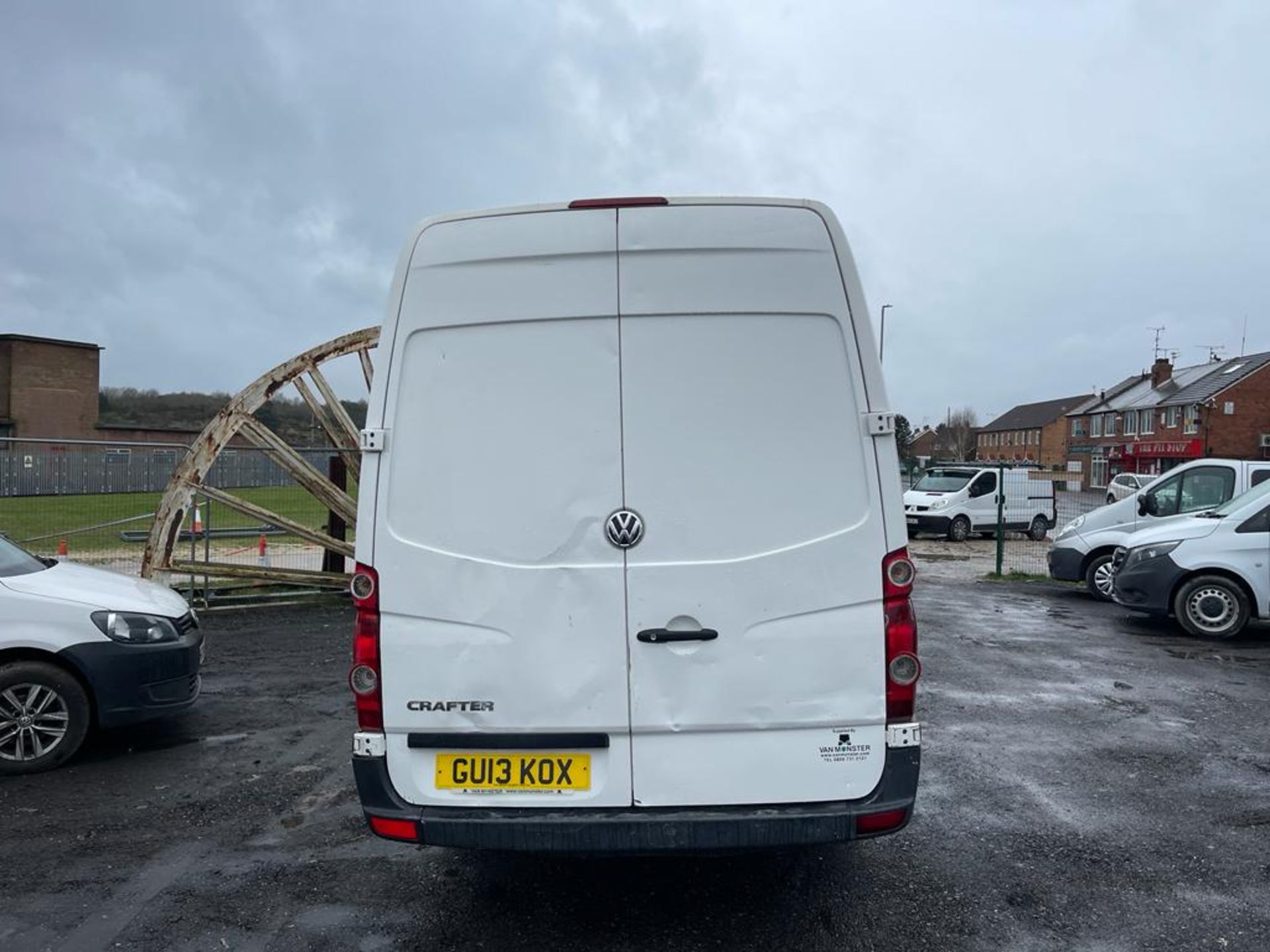 2013 VOLKSWAGEN CRAFTER CR35 TDI 136 LWB WHITE VAN *NO VAT* - Image 4 of 11