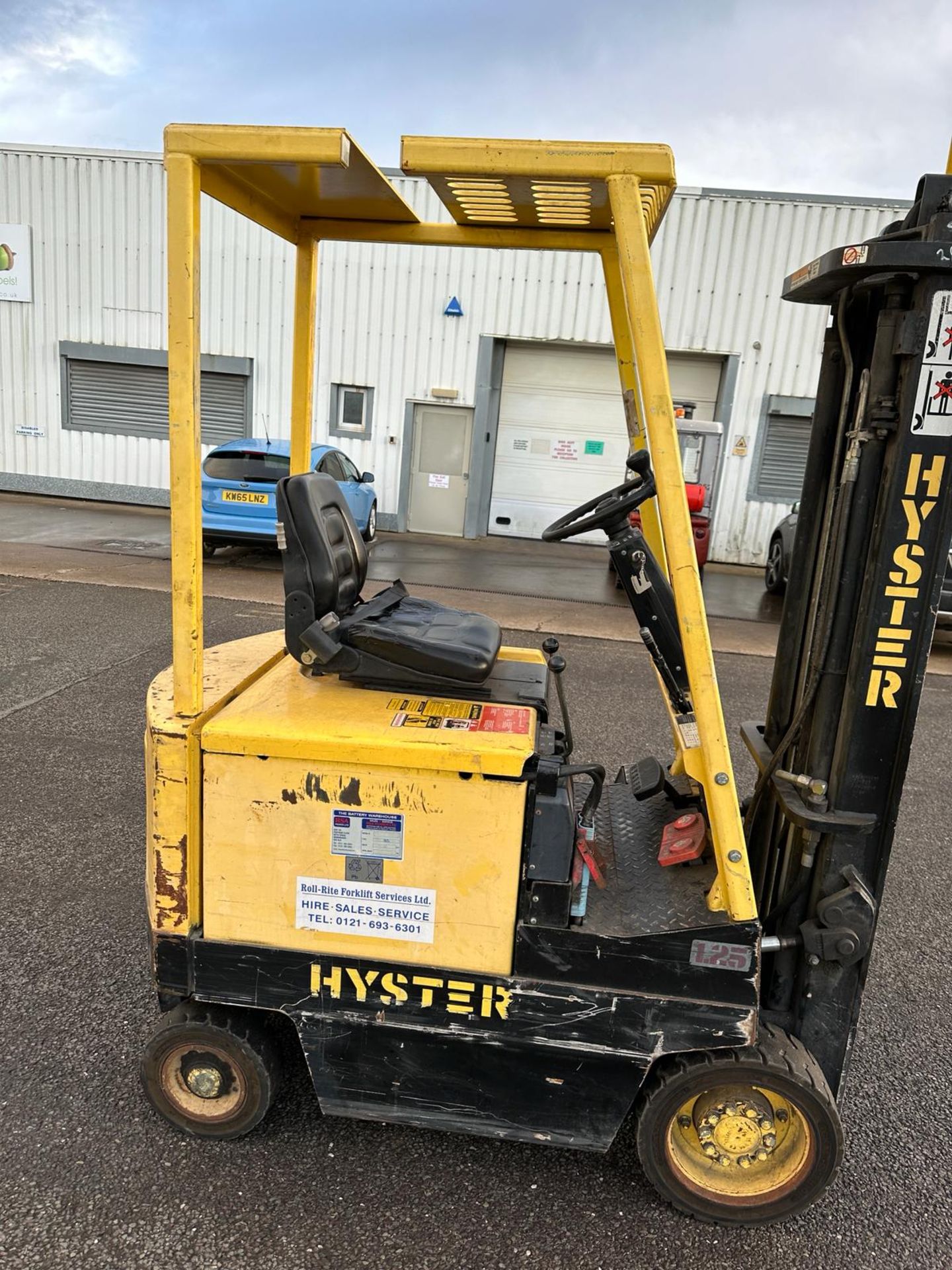 1996 Hyster E125XL 1.25 ton Forklift *NO VAT* - Image 3 of 11