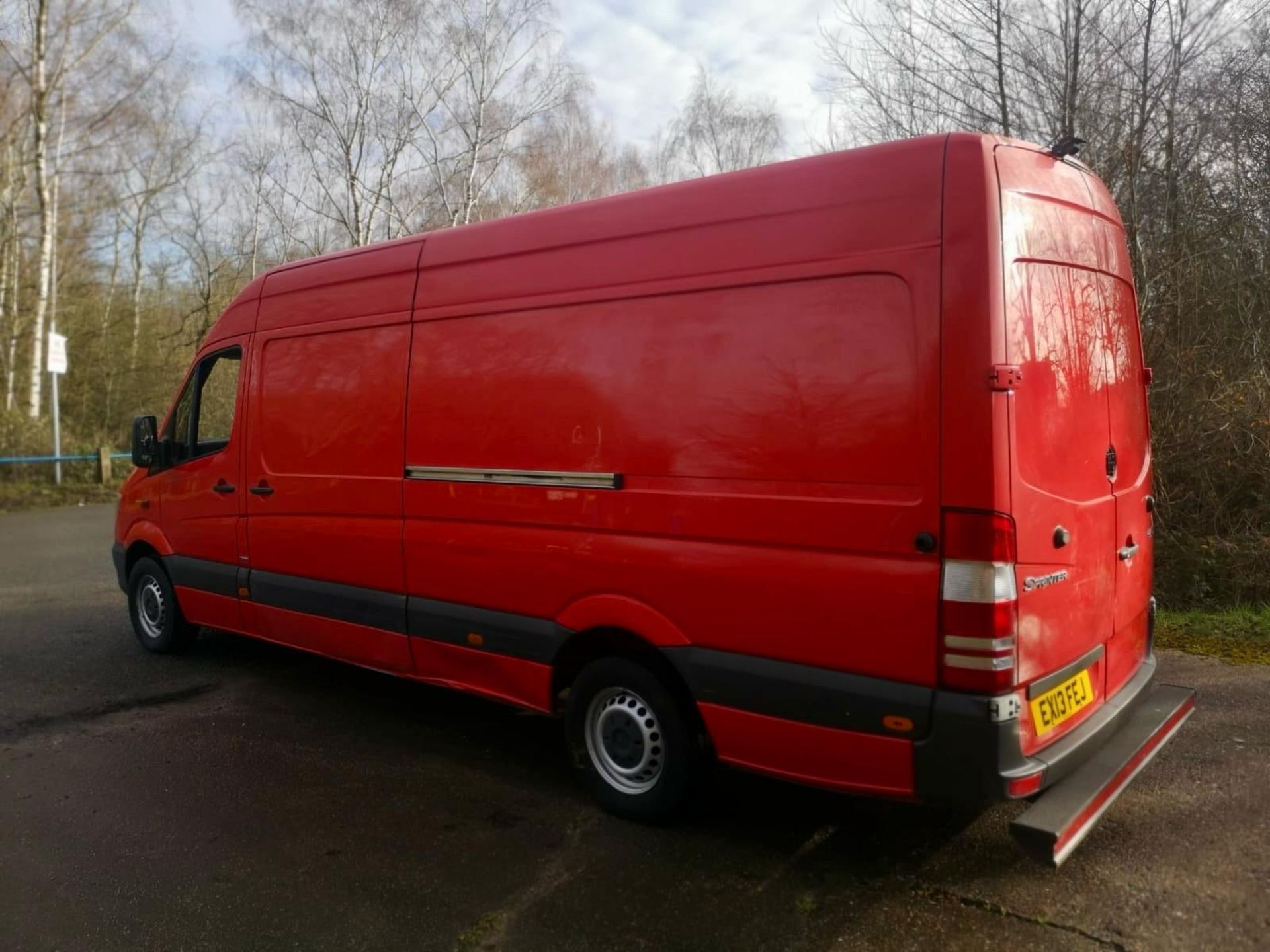 2013 MERCEDES-BENZ SPRINTER 313 CDI RED PANEL VAN *NO VAT* - Image 6 of 13