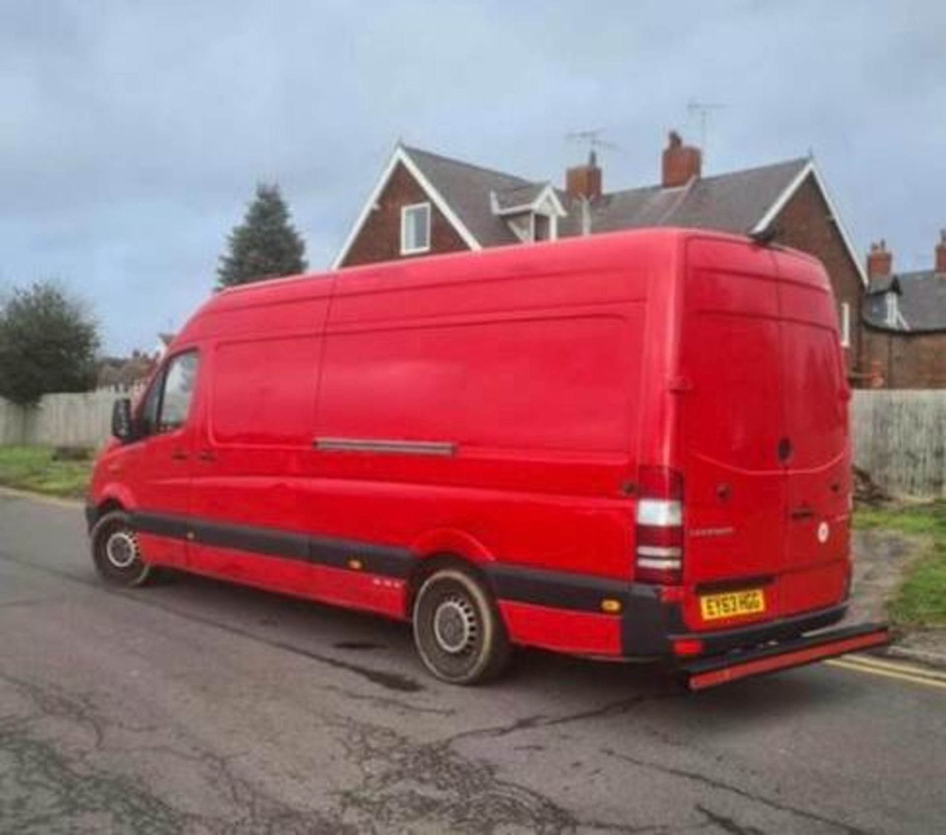 2013 MERCEDES-BENZ SPRINTER 310 CDI RED PANEL VAN *NO VAT* - Image 4 of 12