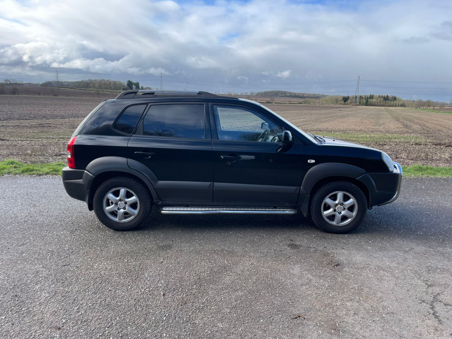 2005/05 REG HYUNDAI TUCSON CRTD CDX 2.0 DIESEL MANUAL BLACK *NO VAT* - Bild 8 aus 16