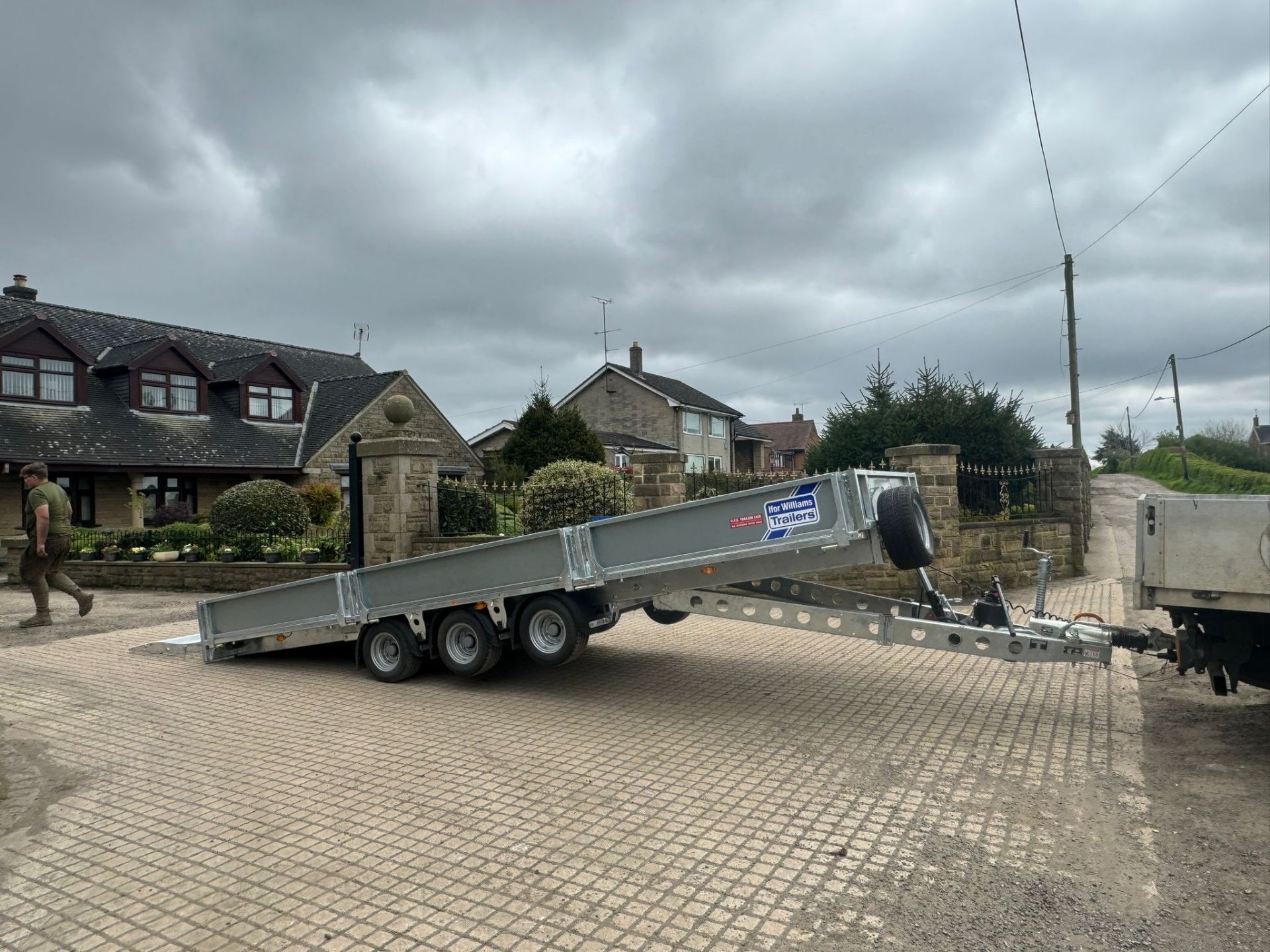 2024 ifor Williams 18ft Tri Axletilt Bed Trailer with Ramp *PLUS VAT* - Image 8 of 15