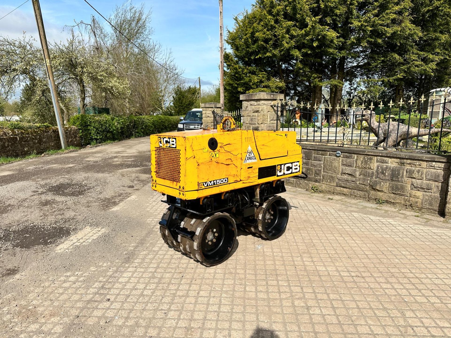 2017 JCB VIBROMAX VM1500 REMOTE CONTROLLED TRENCH ROLLER *PLUS VAT* - Image 6 of 13