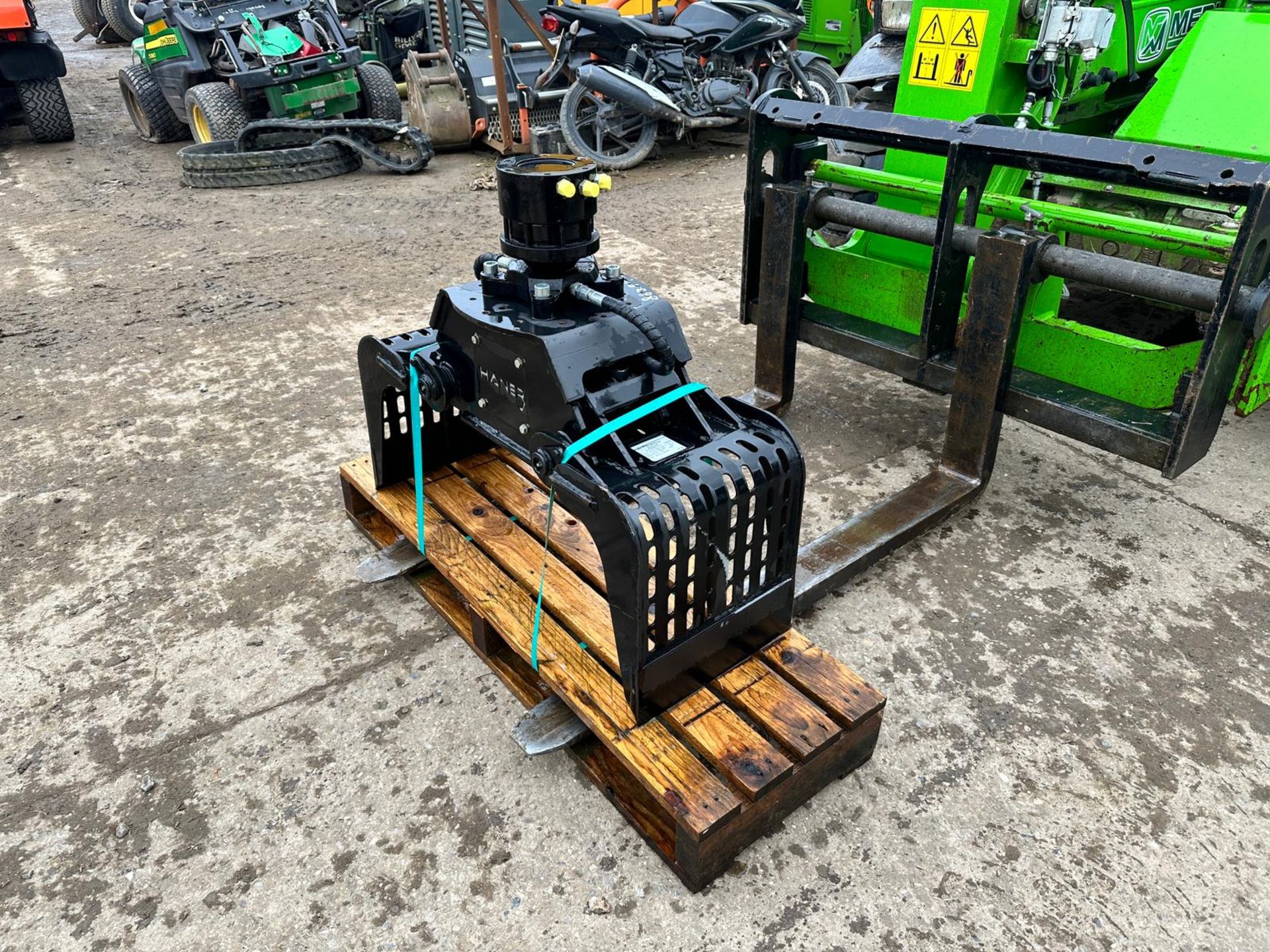 NEW/UNUSED 2023 HANER HSOG100R HYDRAULIC ROTATING SELECTOR GRAB *PLUS VAT* - Image 2 of 11