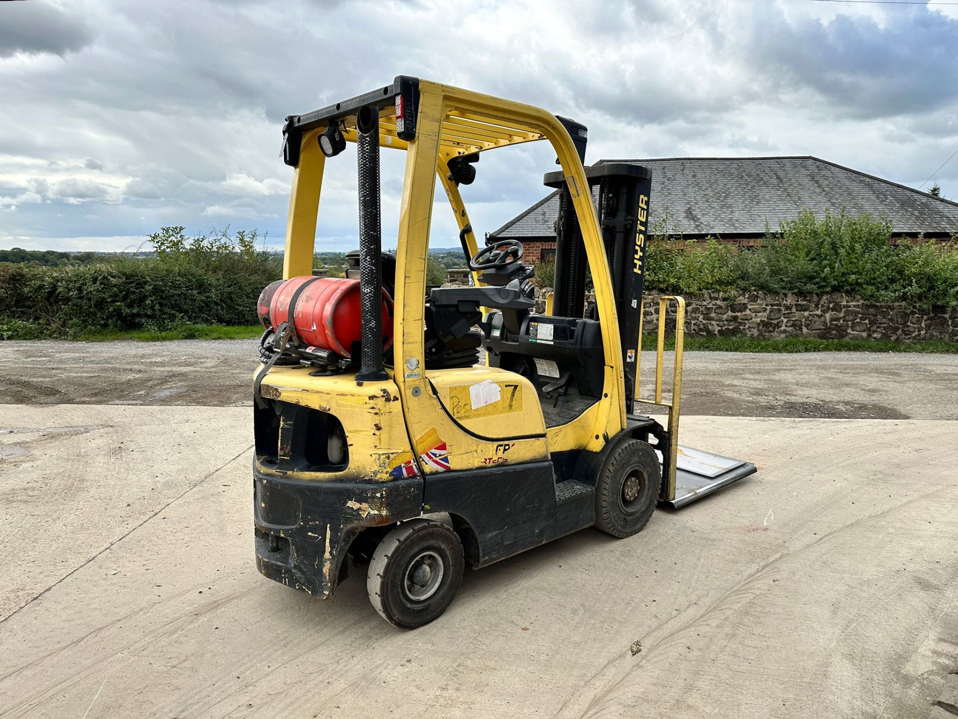 2017 Hyster Fortens H1.8FT 1.8 Ton Forklift With Roof *PLUS VAT* - Image 6 of 15