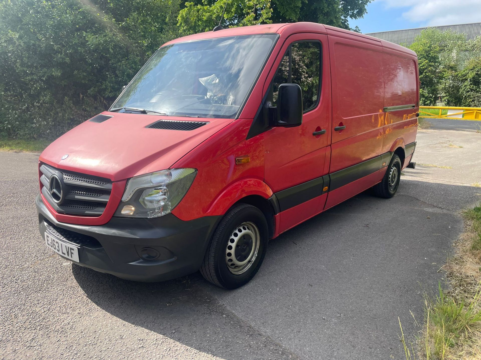 2013/63 REG MERCEDES-BENZ SPRINTER 313 CDI 2.2 DIESEL PANEL VAN, SHOWING 0 FORMER KEEPERS *NO VAT* - Image 3 of 27