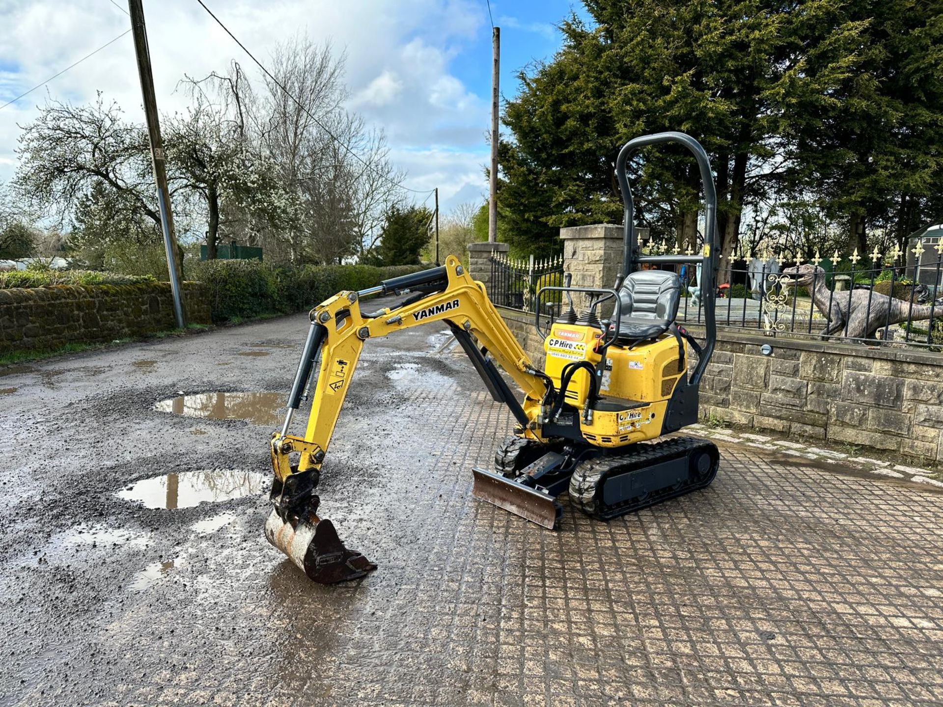 2017 YANMAR SV08 MINI EXCAVATOR *PLUS VAT* - Bild 4 aus 20