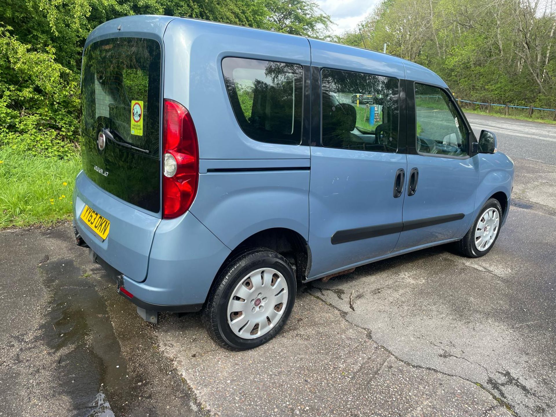 2014/63 REG FIAT DOBLO MYLIFE MULTIJET 1.6 DIESEL MANUAL PANEL VAN, SHOWING 1 FORMER KEEPER *NO VAT* - Image 7 of 31