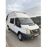 2008 FORD TRANSIT 100 T350L RWD WHITE PANEL VAN - PARTIAL CAMPER CONVERSION *NO VAT*