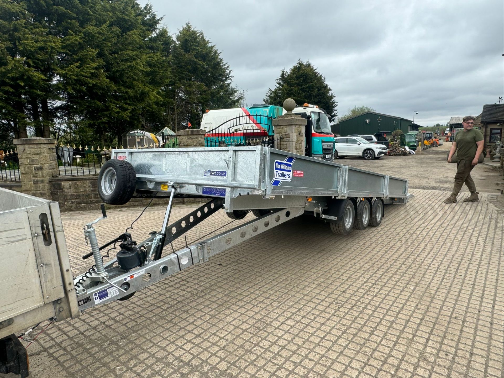 2024 ifor Williams 18ft Tri Axletilt Bed Trailer with Ramp *PLUS VAT* - Image 13 of 15