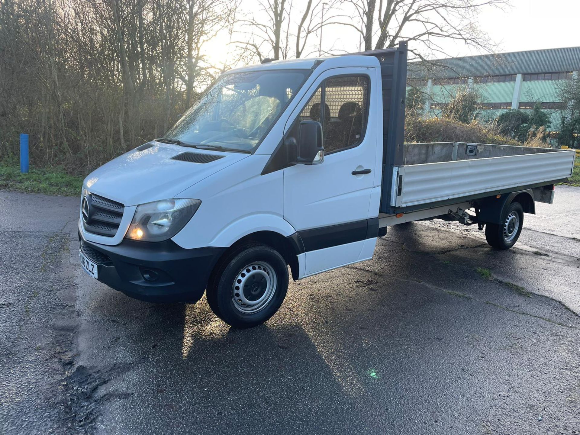 2016 MERCEDES-BENZ SPRINTER 313 CDI WHITE CHASSIS CAB *NO VAT* - Image 4 of 19