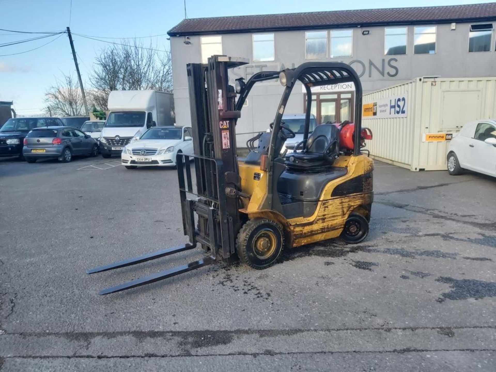 2005 CATERPILLAR GP18N GAS POWERED FORKLIFT, 1750KG CAPACITY, NOMINAL POWER: 42 KW *NO VAT* - Image 4 of 13