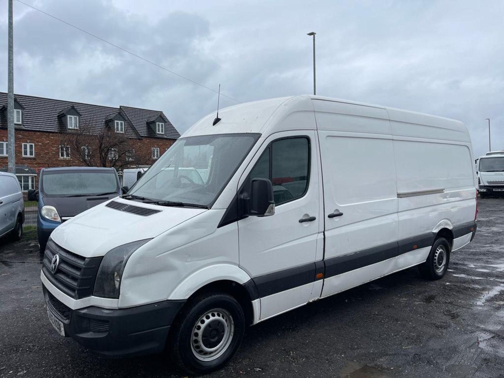 2013 VOLKSWAGEN CRAFTER CR35 TDI 136 LWB WHITE VAN *NO VAT* - Image 8 of 11