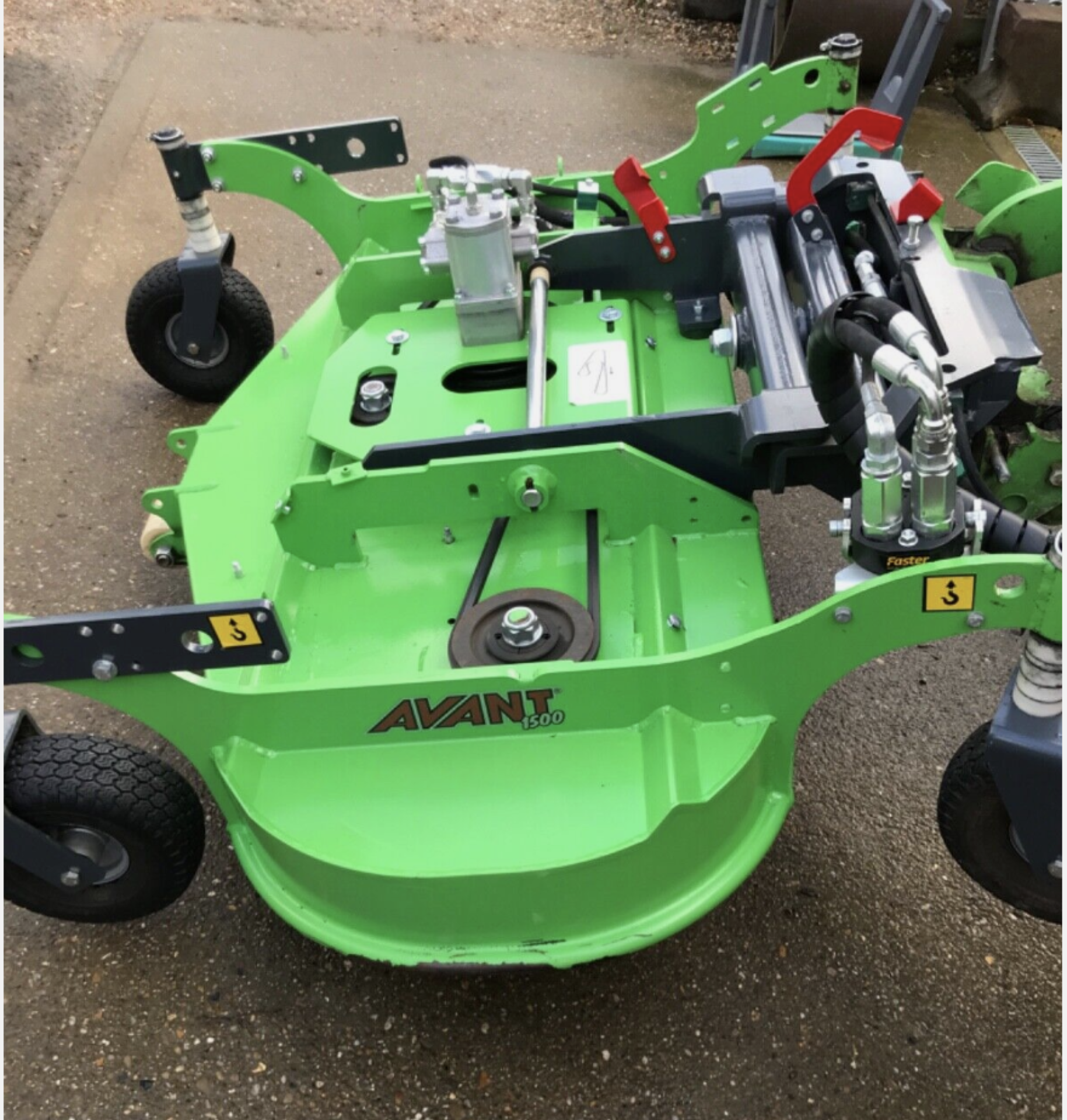2021 AVANT LOADER 1500mm ROTARY MOWER ATTACHMENT QUICK HITCH NO VAT - Image 11 of 14