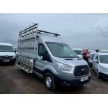 2018 FORD TRANSIT 350 SILVER PANEL VAN - WINDOW FITTER - GLASS RAIL VAN *NO VAT*