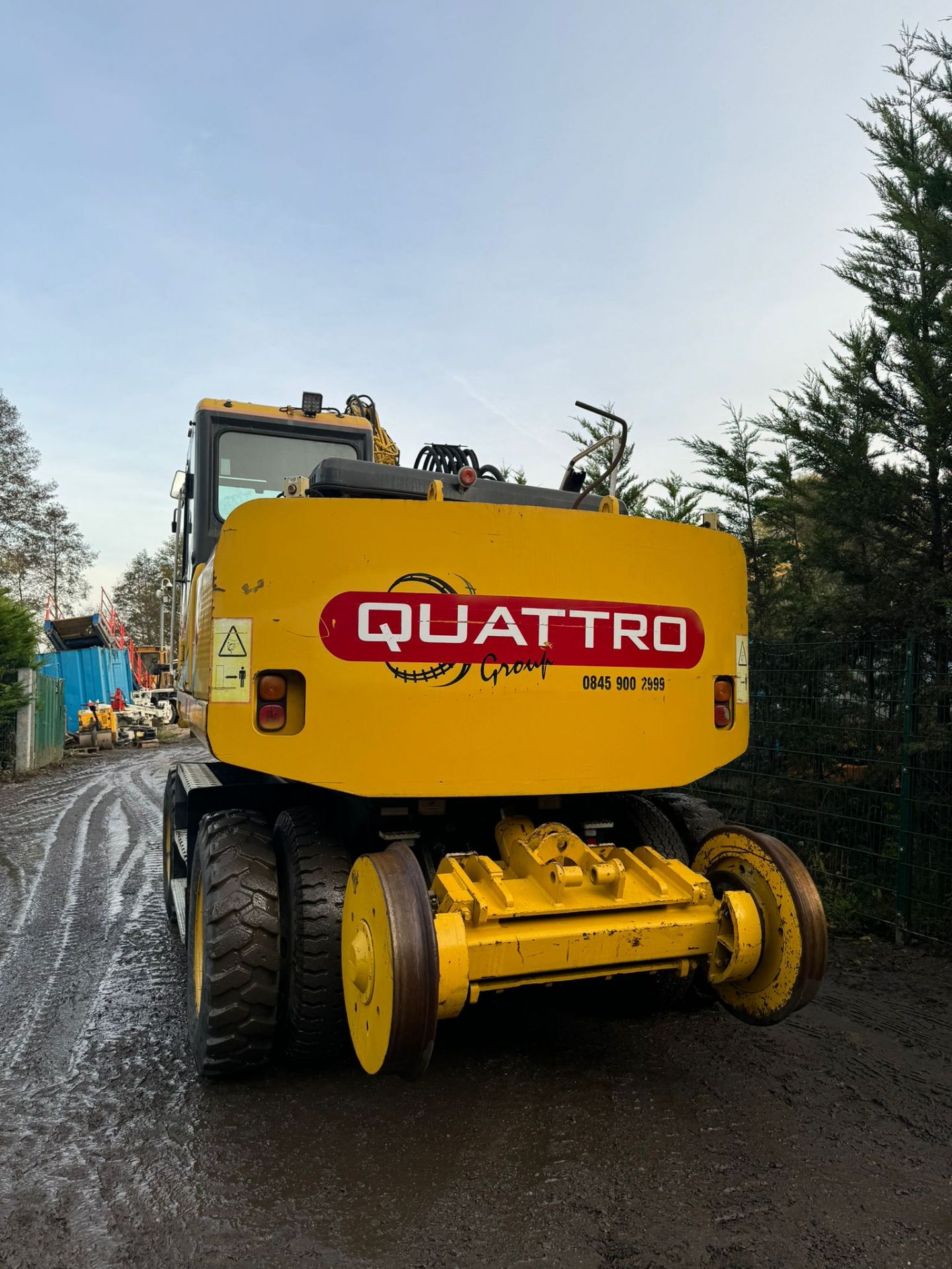 KOMATSU PW160ES-7K 4WD WHEELED EXCAVATOR C/W QUICK HITCH & RAILWAY GEAR *PLUS VAT* - Image 6 of 22