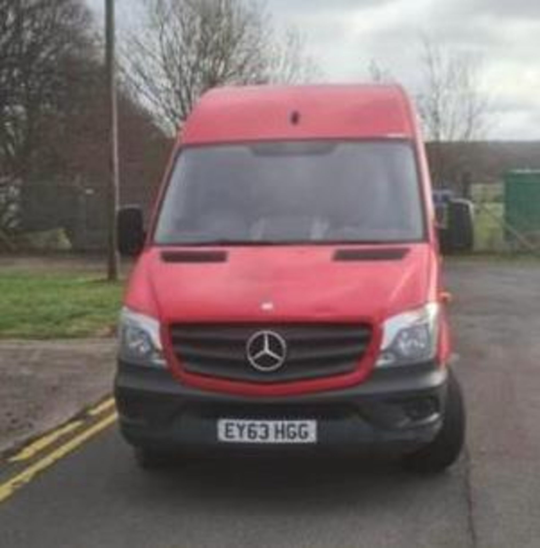 2013 MERCEDES-BENZ SPRINTER 310 CDI RED PANEL VAN *NO VAT* - Image 9 of 12