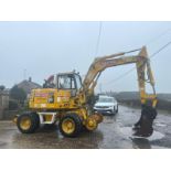 KOMATSU PC95R WHEELED EXCAVATOR WITH RAILWAY GEAR *PLUS VAT*