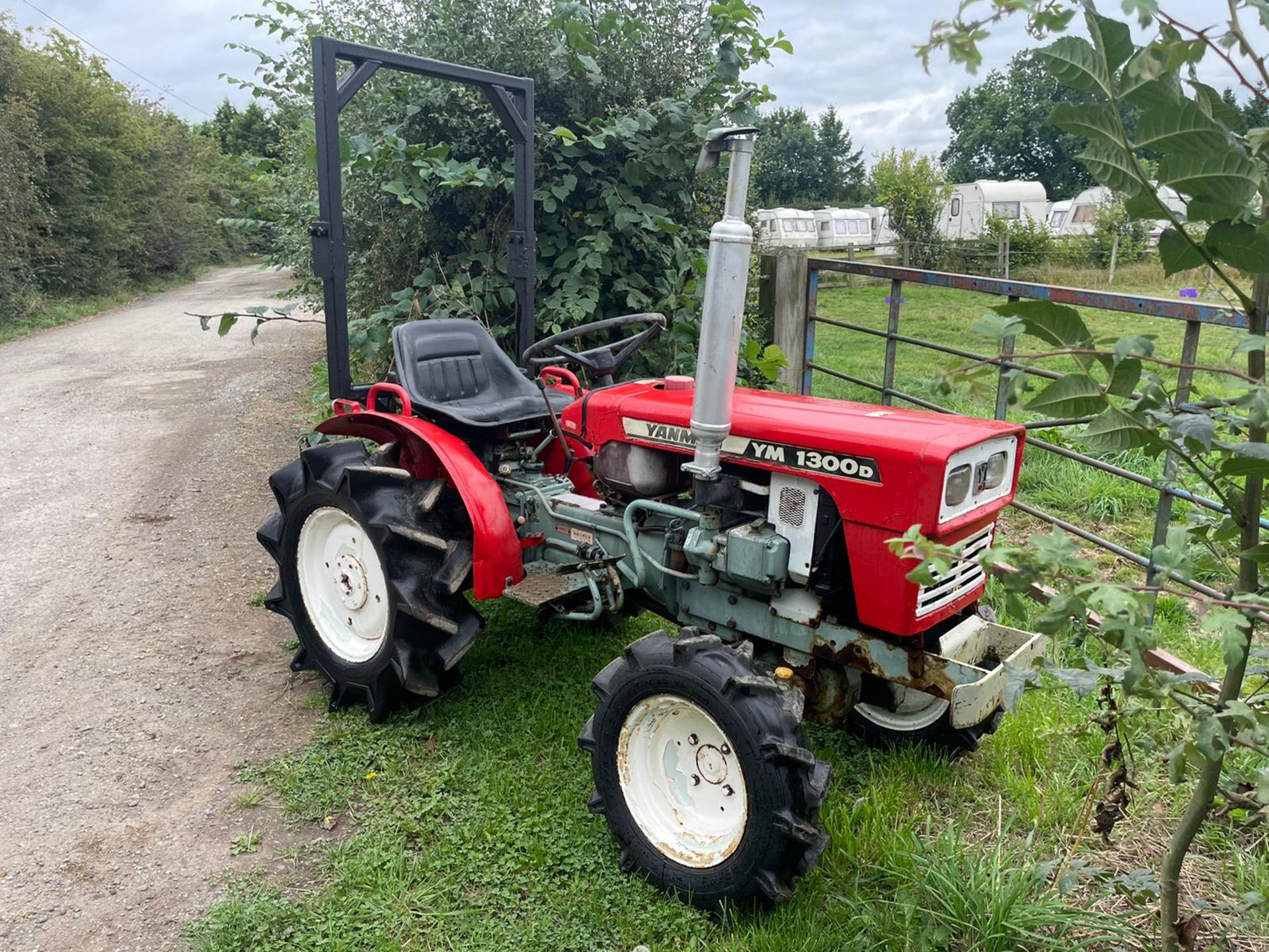 YANMAR YM1300D DIESEL COMPACT TRACTOR, RUNS DRIVES AND WORKS, A LOW 415 HOURS, 13hp *PLUS VAT* - Bild 2 aus 8