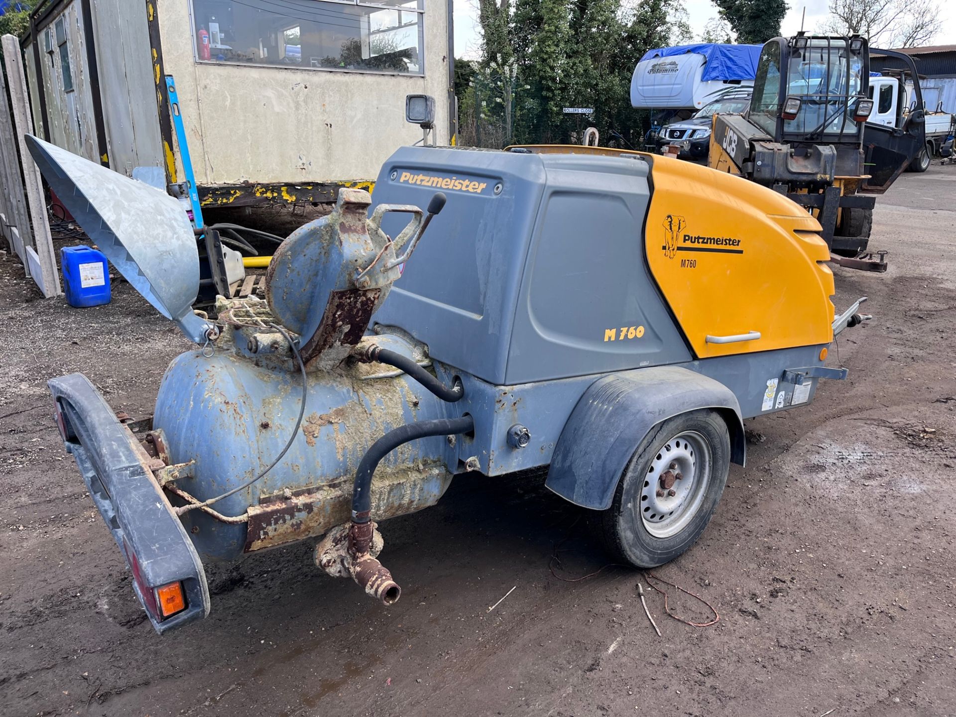 2018 Putzmiester M760 concrete pump, only 1100 hours *PLUS VAT* - Image 3 of 5