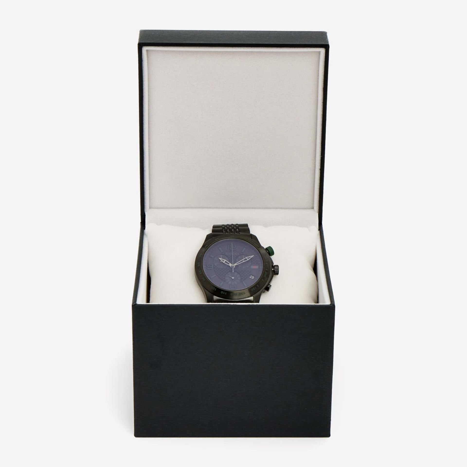 GUCCI - Black Chronograph Watch *NO VAT* - Image 3 of 3