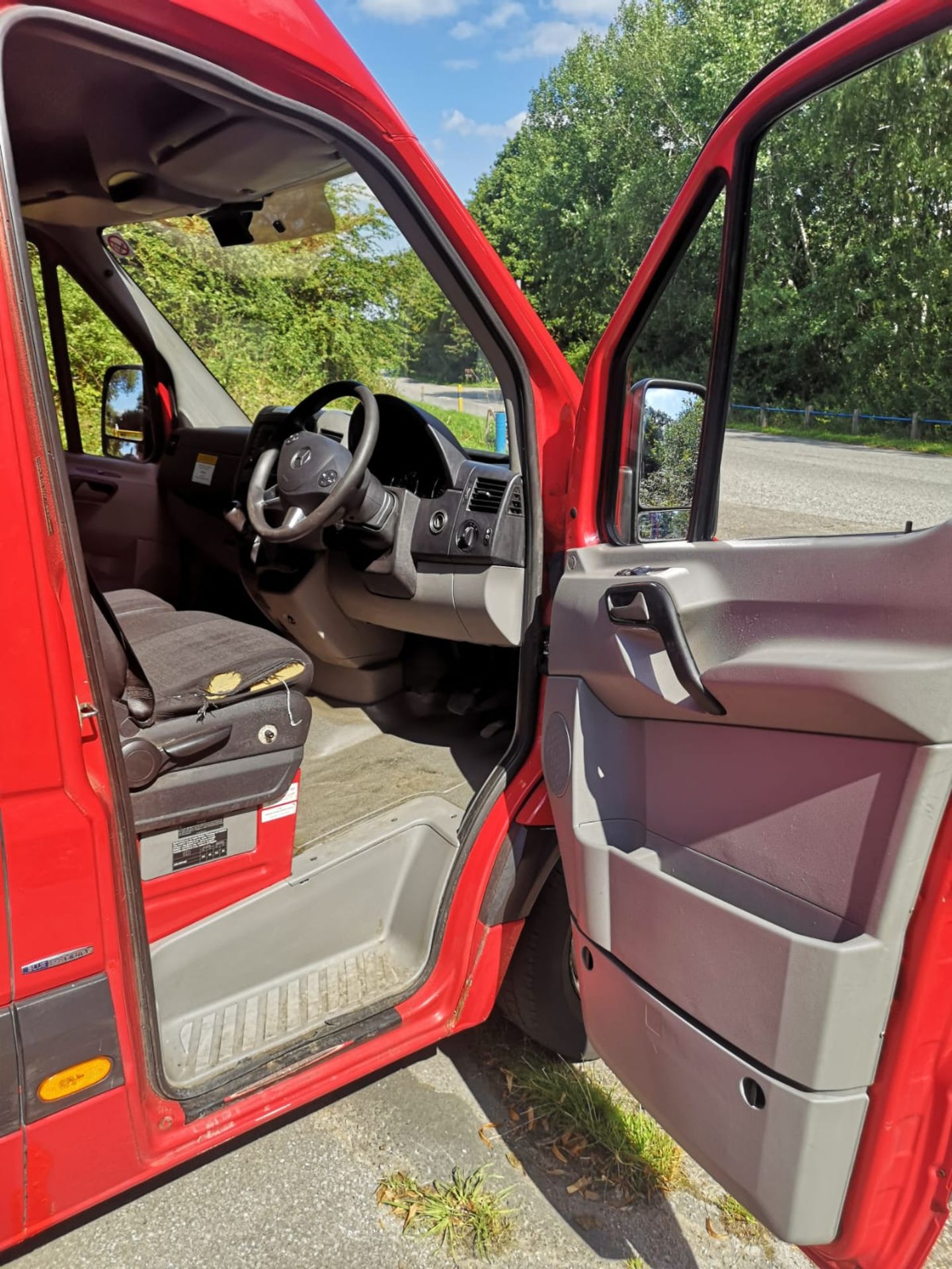 2013 MERCEDES-BENZ SPRINTER 310 CDI RED PANEL VAN *NO VAT* - Image 10 of 14