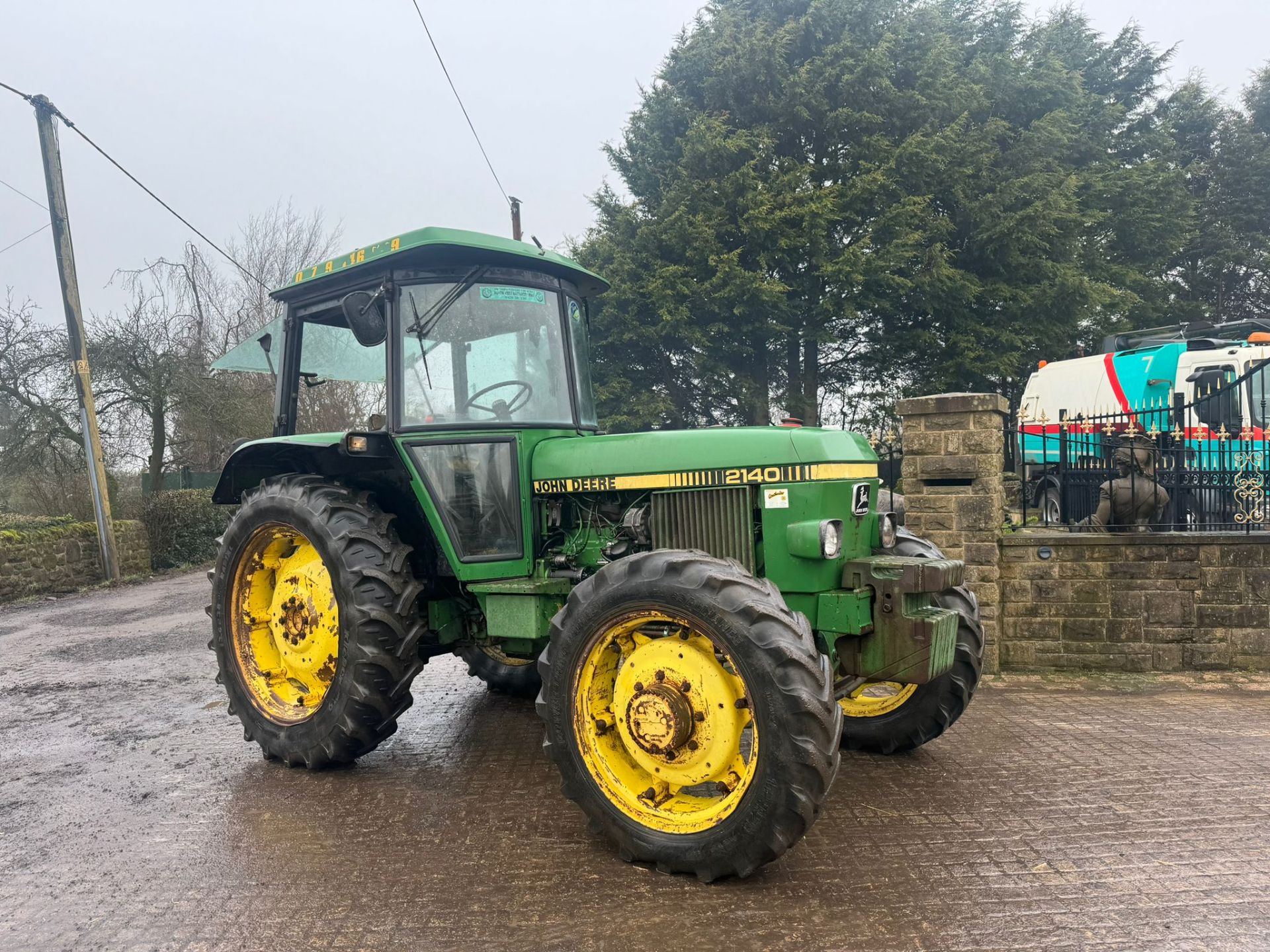 JOHN DEERE 2140 4 WHEEL DRIVE TRACTOR 80 HP *PLUS VAT* - Bild 11 aus 14