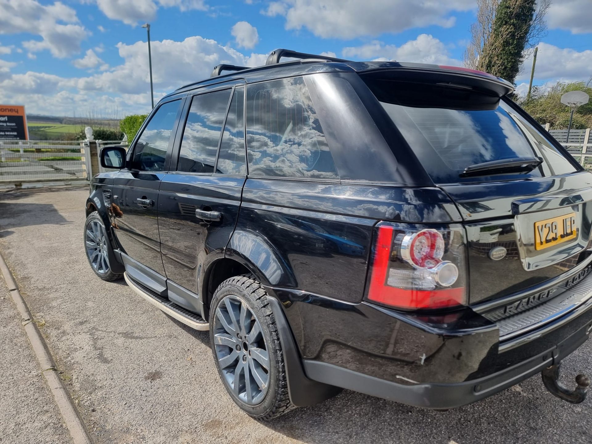 2006 LAND ROVER RANGE ROVER SPT TDV6 HSE A BLACK SUV ESTATE *NO VAT* - Image 8 of 11