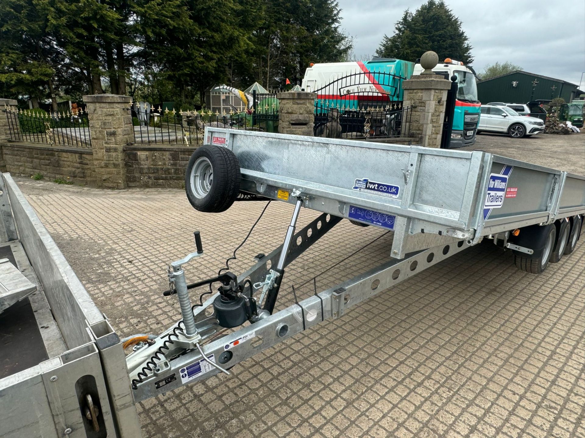 2024 ifor Williams 18ft Tri Axletilt Bed Trailer with Ramp *PLUS VAT* - Image 10 of 15