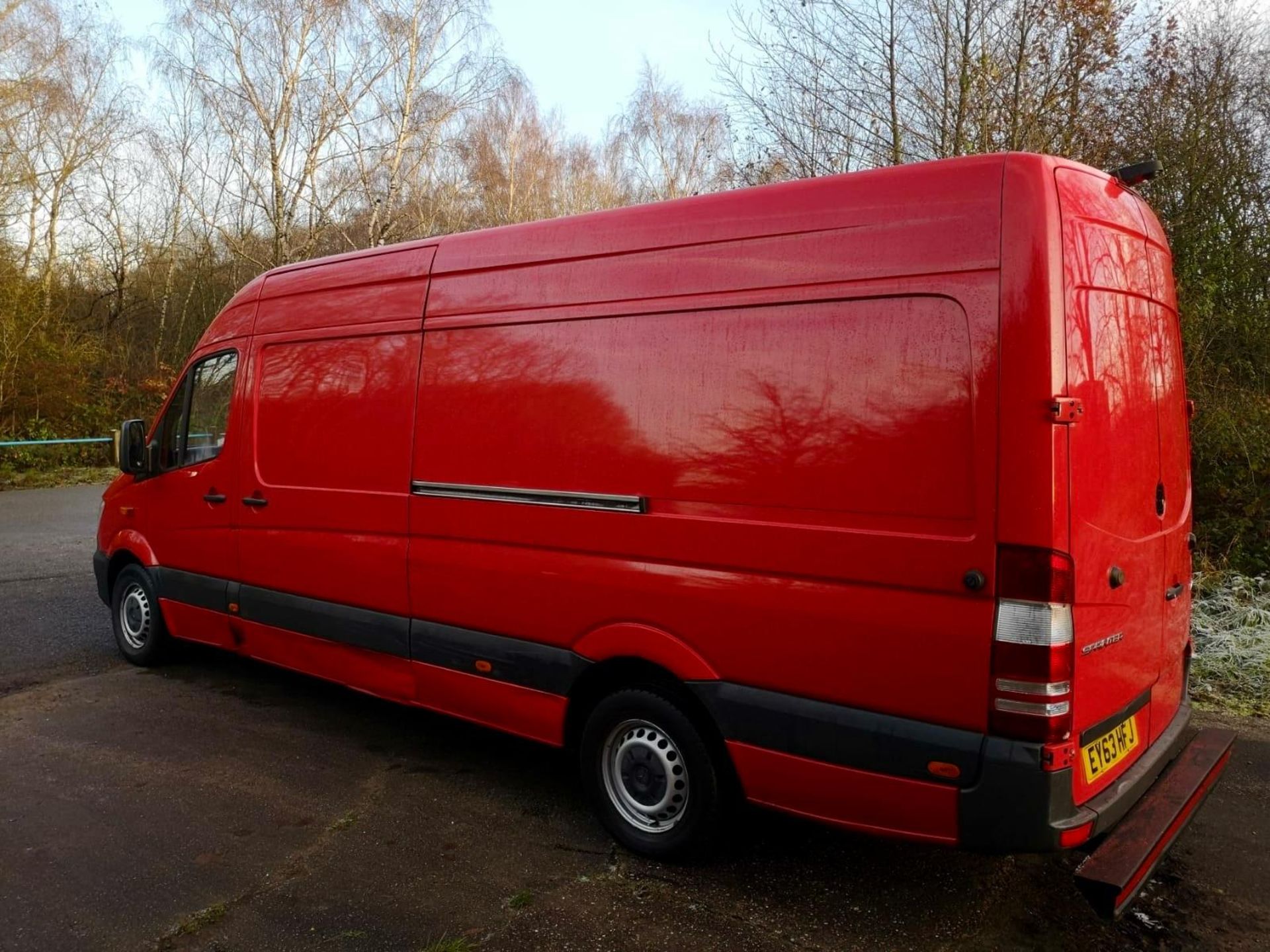 2013 MERCEDES-BENZ SPRINTER 310 CDI RED PANEL VAN *NO VAT* - Bild 4 aus 11