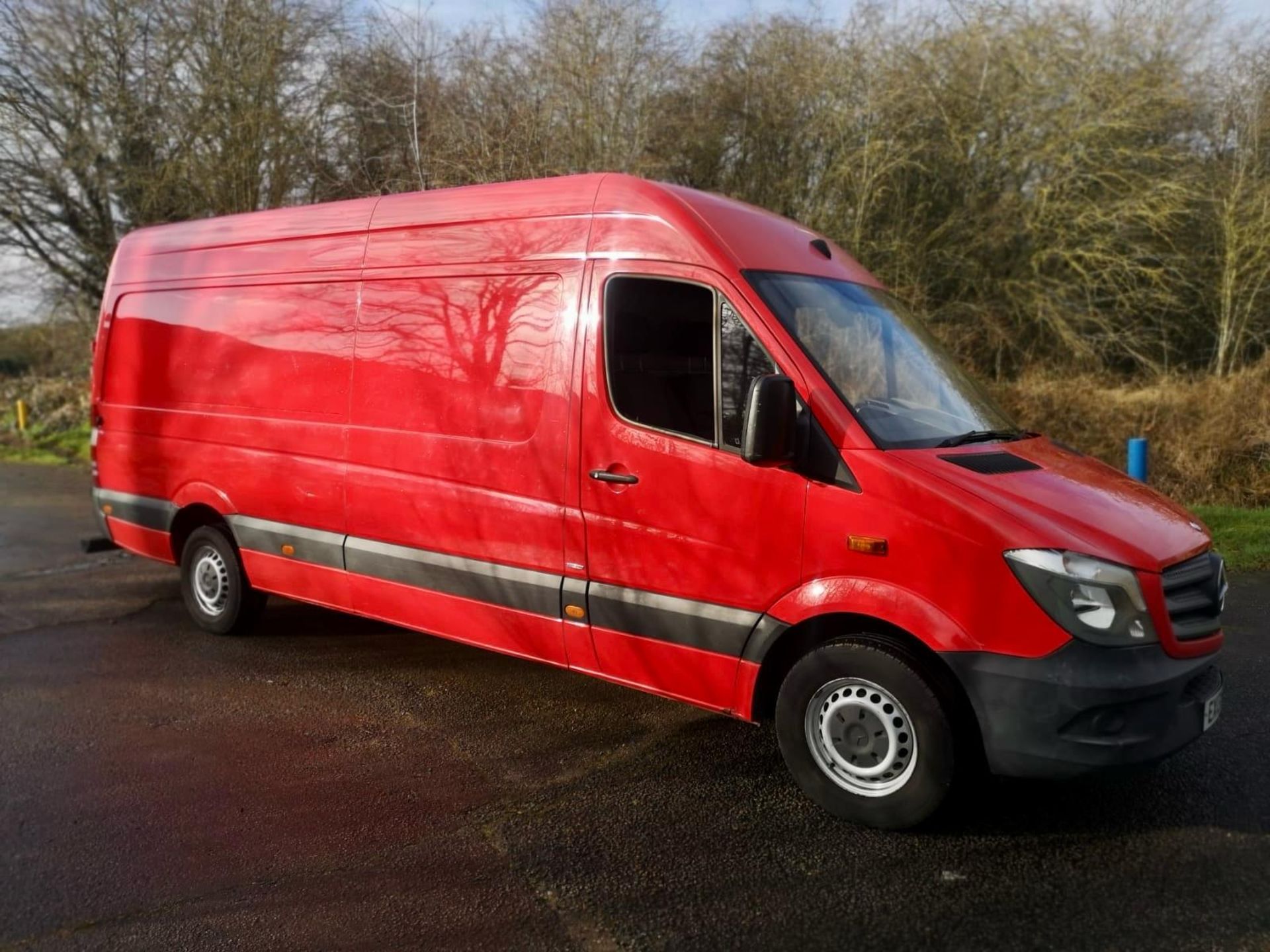 2013 MERCEDES-BENZ SPRINTER 313 CDI RED PANEL VAN *NO VAT*