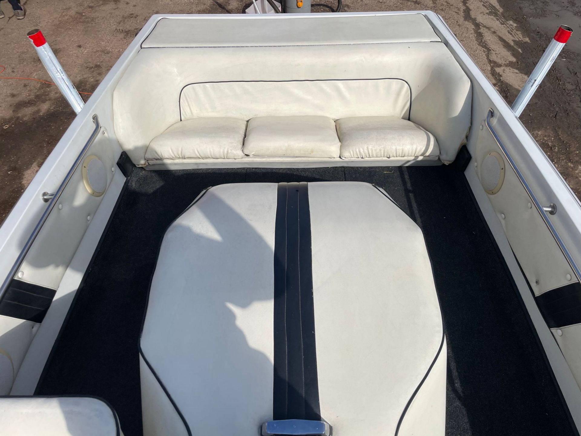 SUPRA BOAT, C/W TRAILER, RUNS AND WORKS ON LPG GAS *NO VAT* - Image 12 of 12