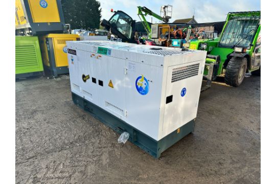 NEW/UNUSED 70KVA DIESEL SOUND PROOF GENERATOR *PLUS VAT* - Image 2 of 9