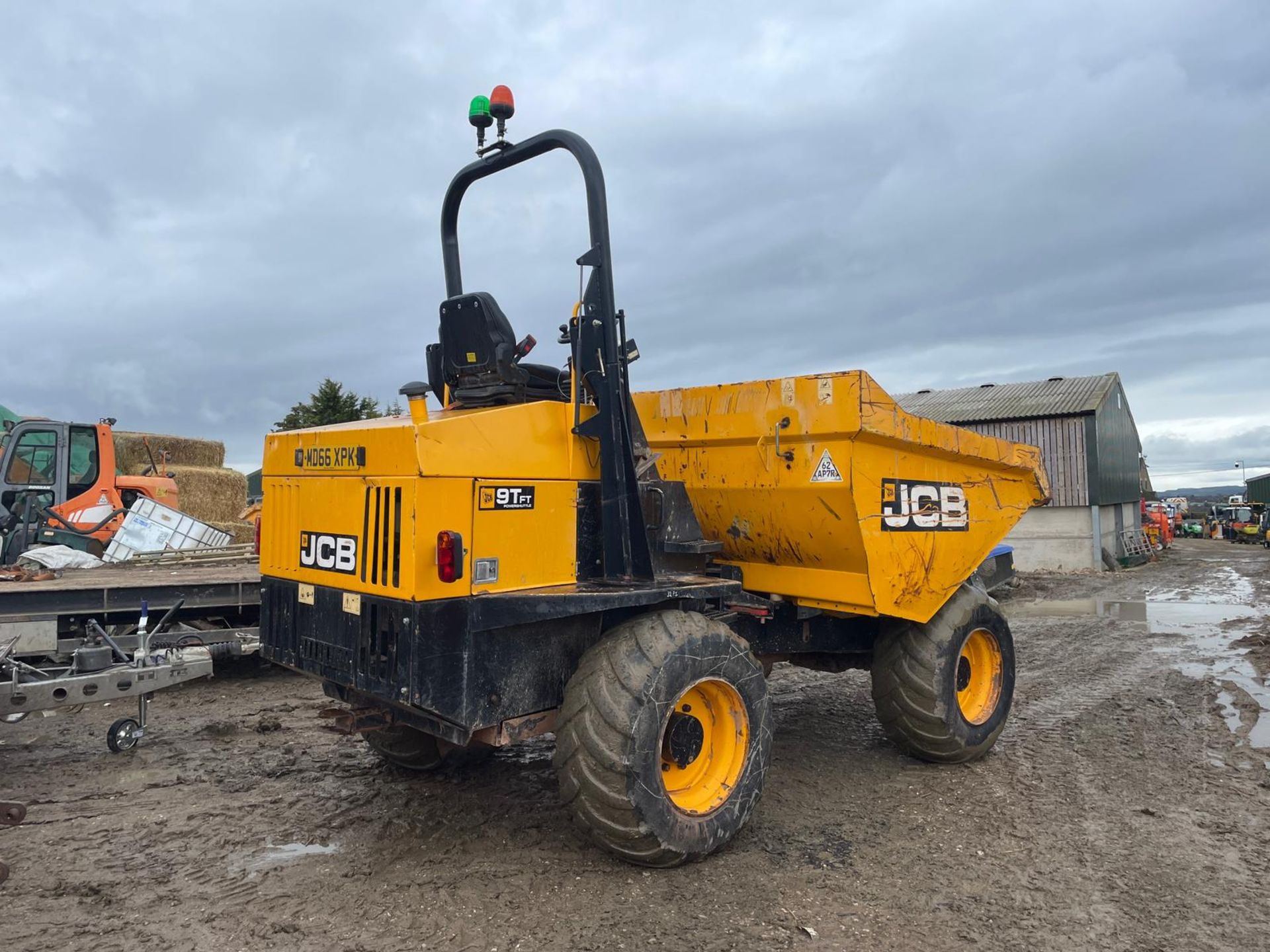 66 REG. JCB 9TFT 9 TON DUMPER *PLUS VAT* - Image 6 of 16