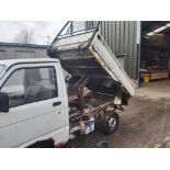 2005 PIAGGIO PORTER WHITE PICK UP TIPPER *NO VAT*